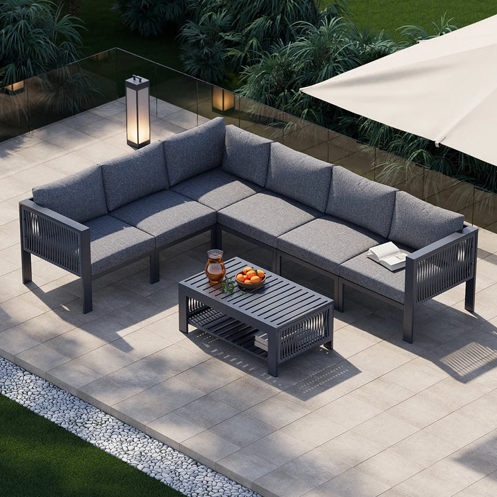 Solaria Loungeset · מערכת ישיבה ל־6 אנשים
