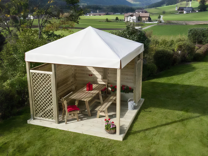 OutdoorLine פרגולת קירוי לגינה