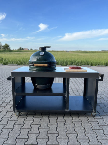 מטבח חוץ מנירוסטה עם Big Green Egg (RVS)
